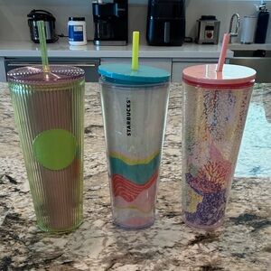 Starbucks Vibrant Drinkware Trio